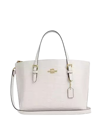 Coach Mollie Tote Bag 25 Chalk