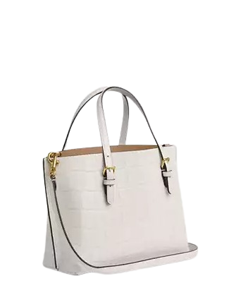 Coach Mollie Tote Bag 25 Chalk