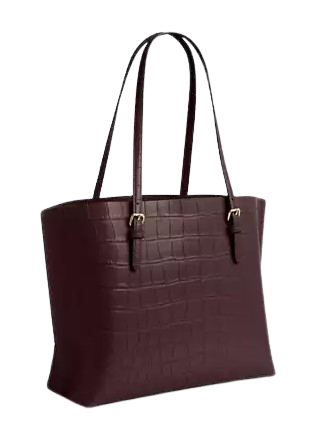 Coach Mollie Tote Bag Merlot