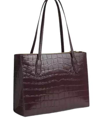 Coach Nina Tote Bag Merlot