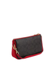 Coach Nolita 19 In Colorblock Signature Canvas Walnut Bold Red