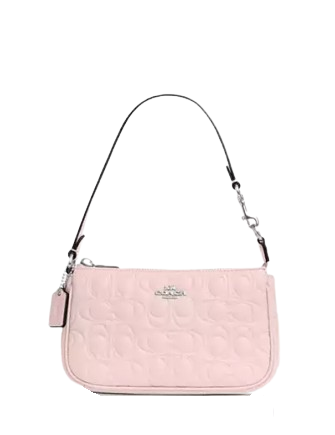 Coach Nolita 19 In Signature Leather Blush