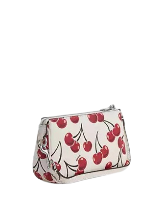 Coach Nolita 19 With Cherry Print Chalk