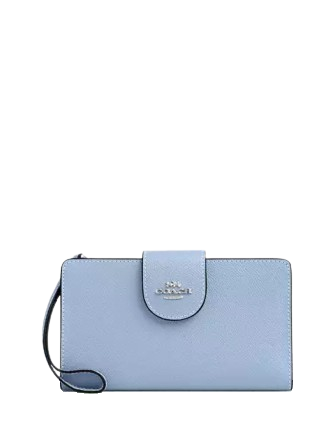 Coach Phone Wallet Bluebell