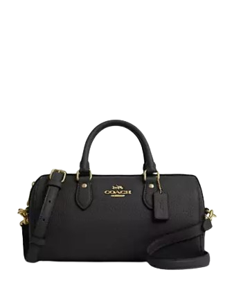 Coach Rowan Long Satchel Bag Black