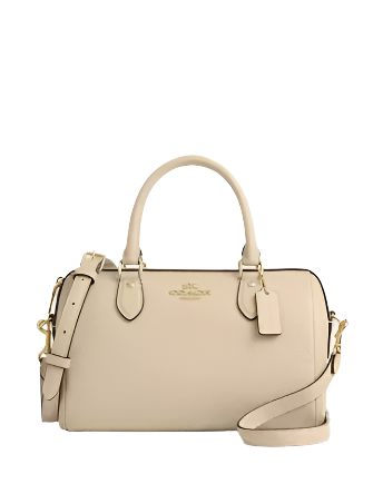 Coach Rowan Satchel Bag Ivory