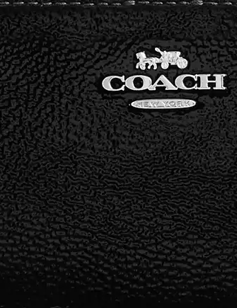 Coach Snap Wallet Black