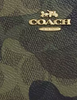 Coach Snap Wallet In Signature Camo Print Dark Cypress