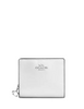 Coach Snap Wallet Light Silver