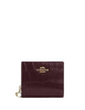 Coach Snap Wallet Merlot