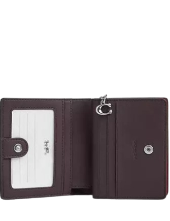 Coach Snap Wallet Red