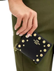 Coach Snap Wallet With Rivets Black