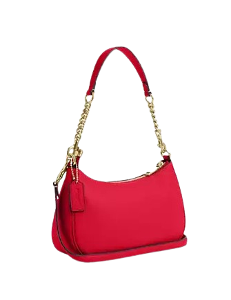 Coach Teri Shoulder Bag Bold Red 