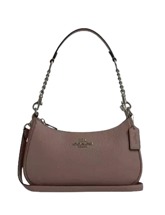 Coach Teri Shoulder Bag Dark Stone