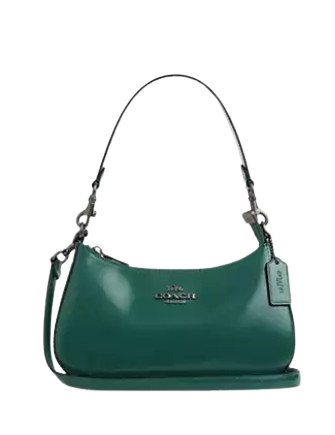 Coach Teri Shoulder Bag Emerald Green