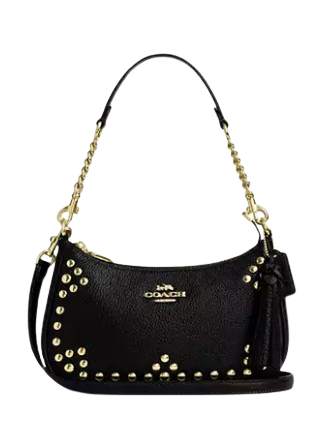 Coach Teri Shoulder Bag With Rivets