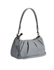 Coach Teri Shoulder Bag With Ruching Grey Blue