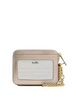 Coach Zip Card Case Light Champagne