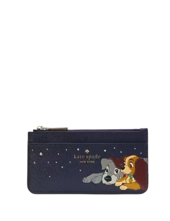 Kate Spade New York Disney X Kate Spade New York Lady And The Tramp Large Slim Card Holder