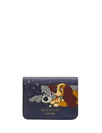 Kate Spade New York Disney X Kate Spade New York Lady And The Tramp Small Bifold Wallet