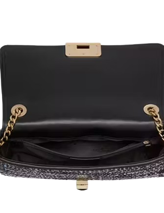 Kate Spade New York Carey Tweed Flap Shoulder Bag