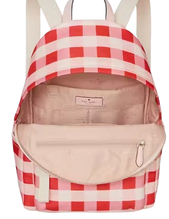 Kate Spade New York Chelsea Gingham Medium Backpack