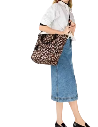 Kate Spade New York Chelsea Spotted Leopard Convertible Backpack