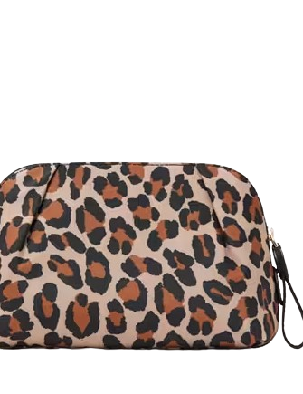 Kate Spade New York Chelsea Spotted Leopard Cosmetic Bag