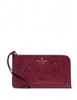 Kate Spade New York Lucy Botanical Embroidered Medium L Zip Wristlet