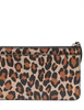 Kate Spade New York Lucy Leopard Medium L Zip Wristlet