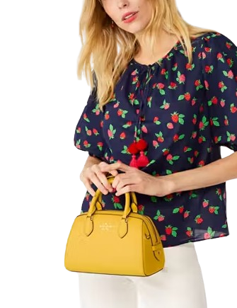 Kate Spade New York Madison Saffiano Leather Duffle Crossbody