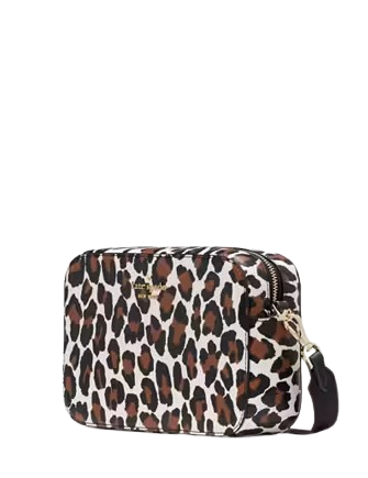 Kate Spade New York Madison Spotted Leopard Mini Camera Bag