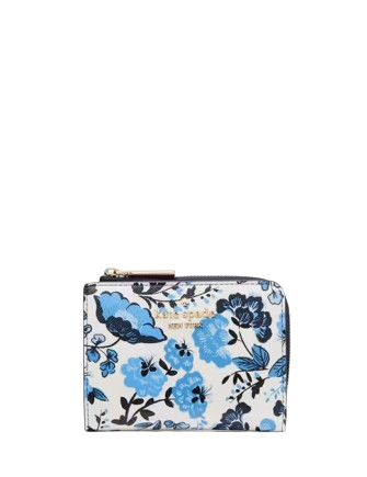 Kate Spade New York Madison Vase Floral Small L Zip Wallet