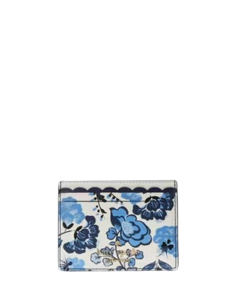 Kate Spade New York Madison Vase Floral Small Slim Card Holder