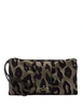 Kate Spade New York Millie Bow Leopard Wristlet