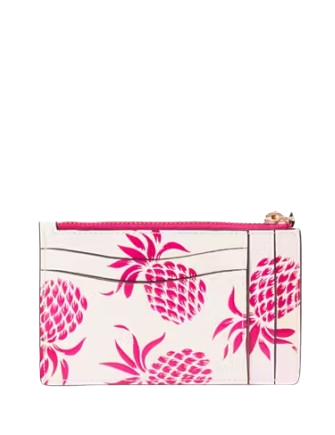 Kate Spade New York Morgan Pineapple Embossed Coin Card Case Wristlet