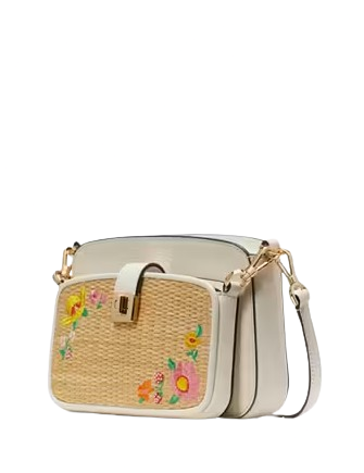 Kate Spade New York Phoebe Straw Crossbody Duo