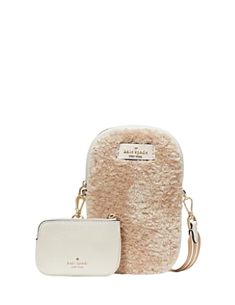 Kate Spade New York Rosie Faux Shearling North South Crossbody