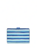 Kate Spade New York Schuyler Wave Stripe Medium Compact Bifold Wallet