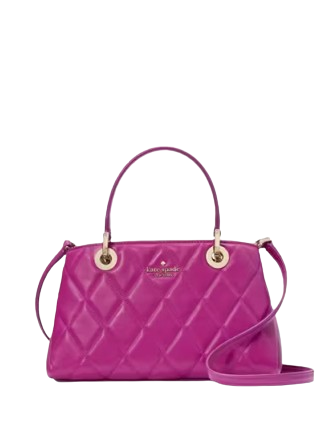 Kate Spade New York Carey Small Quilted Sullivan Satchel Baja Rose