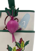 Kate Spade New York Harvest Time 3D Beet Vegetable Keychain Baja Rose