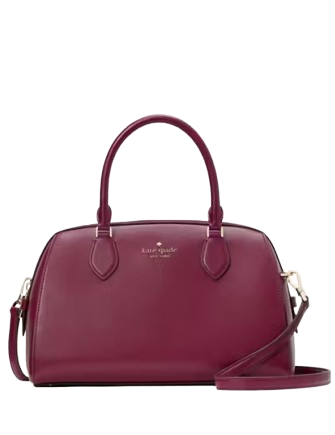 Kate Spade New York Madison Large Dolly Duffle Crossbody Blackberry Preserves