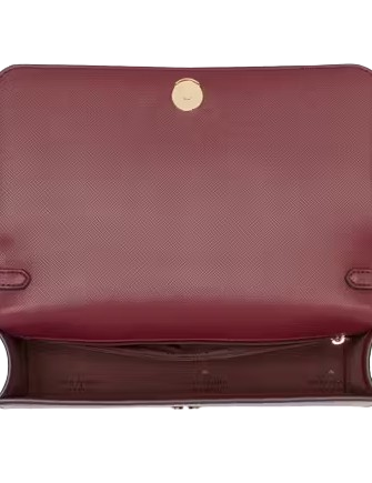 Kate Spade New York Madison Saffiano Leather Flap Convertible Crossbody Blackberry Preserves