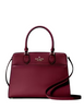 Kate Spade New York Madison Saffiano Leather Medium Satchel Blackberry Preserves