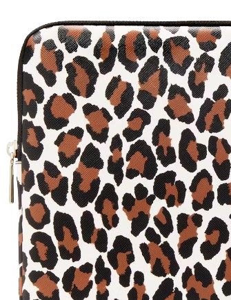 Kate Spade New York Madison Spotted Leopard Universal Laptop Sleeve