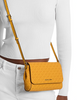 Michael Michael Kors Medium Logo Convertible Crossbody Bag Golden Rod