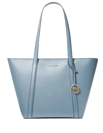 Michael Michael Kors Pratt Large Tote Bag Pale Blue