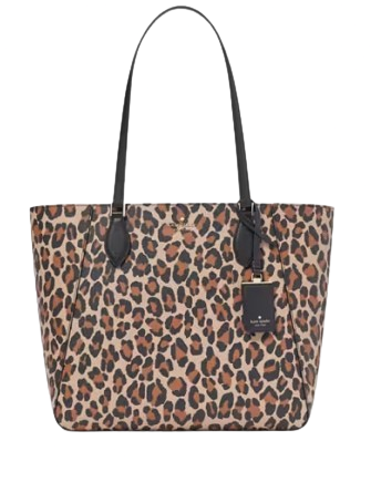 Kate Spade New York Poppy Spotted Leopard Tote