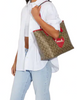 Coach City Tote In Signature Canvas With Wild Strawberry