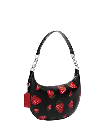 Coach Payton Hobo With Wild Strawberry Print